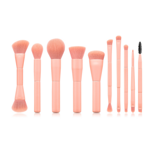 10-Piece Professional Makeup Brush Set