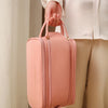 Three-Layer Double Zipper U-Shaped Cosmetic Bag