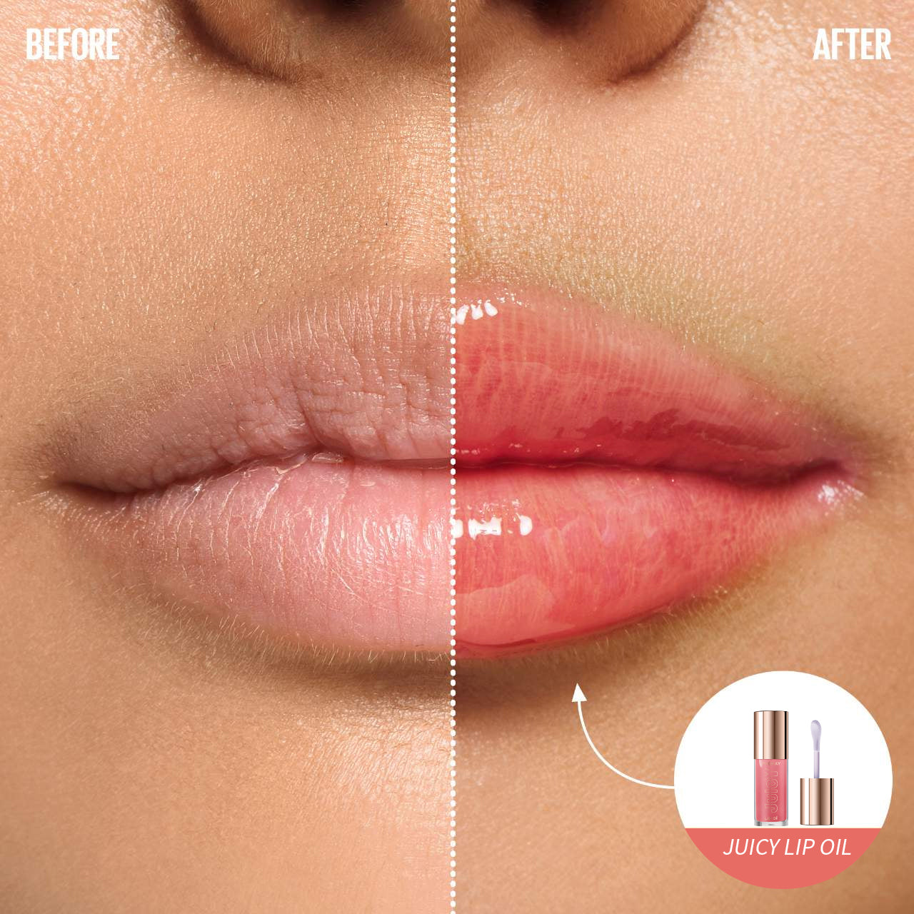 Juicy Lip Oil - Hydrating Glossy Lip Treatment with Sheer Shine