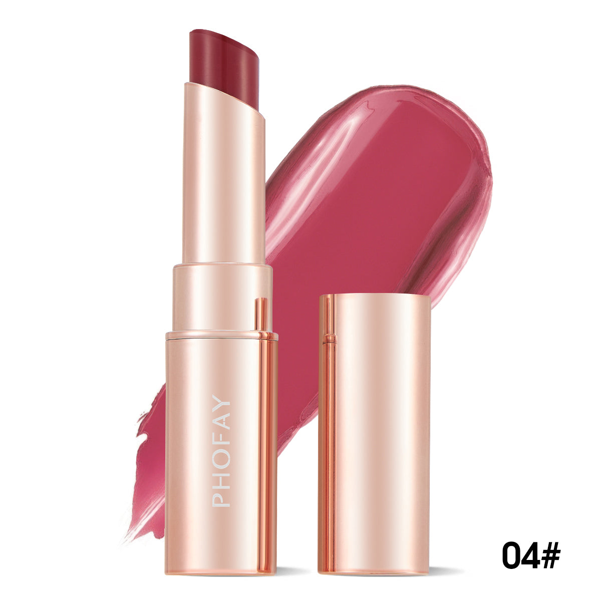 Moisturizing Lipstick - Hydrating Long-Lasting Color