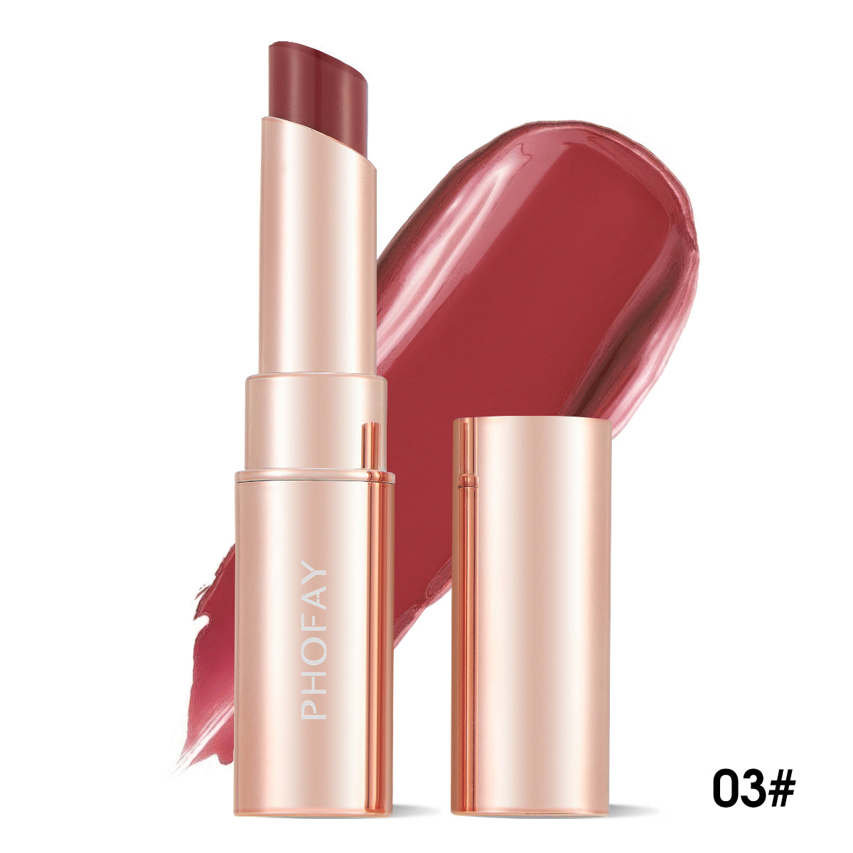 Moisturizing Lipstick - Hydrating Long-Lasting Color