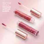 Rose Blooming Hydrating Lip Gloss - Moisturizing High-Shine Lip Treatment