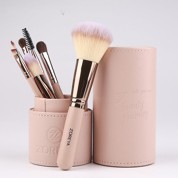 Professional Makeup Brush Set - Soft Synthetic Bristles for Face & Eye Makeup