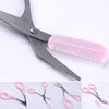 Professional Eyebrow Scissors with Comb