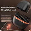 Portable Mini Hair Straightener Comb - Wireless, Multifunctional, Safe Hair Styling