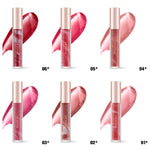 Rose Blooming Hydrating Lip Gloss - Moisturizing High-Shine Lip Treatment