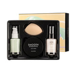 4-Piece Isolated Face Powder Set - Smooth, Natural Finish
