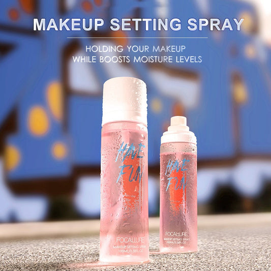 Long-Lasting Makeup Setting Spray - Smear-Proof & Hydrating Finish
