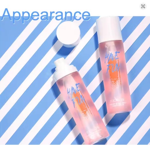 Long-Lasting Makeup Setting Spray - Smear-Proof & Hydrating Finish