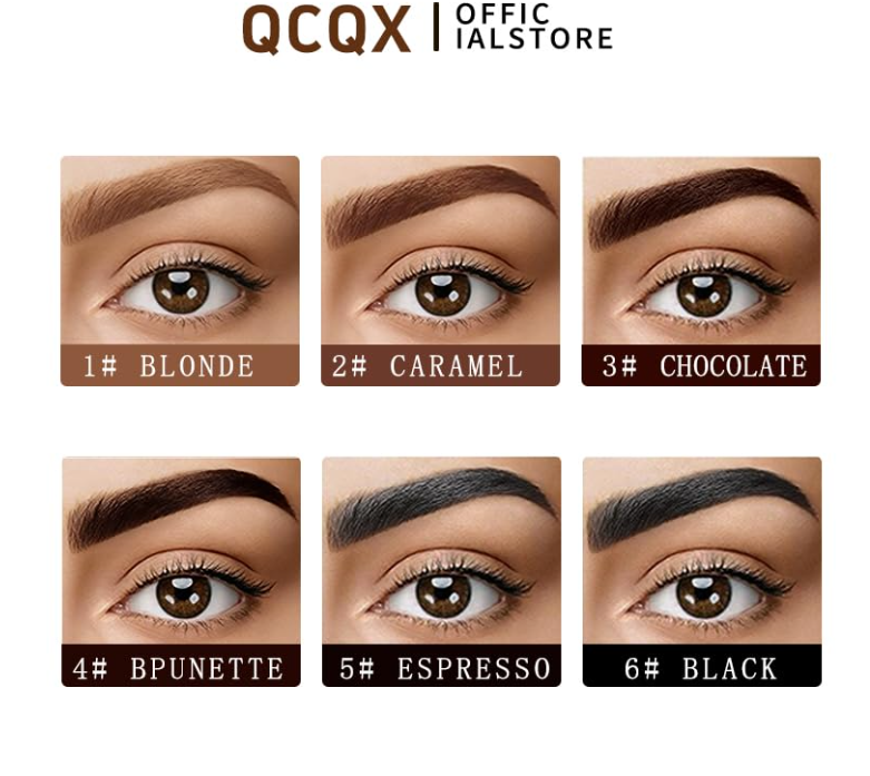 Eyebrow Tint Kit - Long-Lasting, Waterproof Brow Dye gel Set