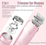 2-in-1 Electric Bikini Trimmer for Women