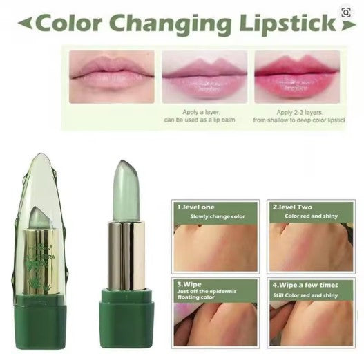 Aloe Vera Gel Color Changing Lipstick