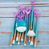 11pcs Mermaid Makeup Brushes Kit