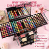180 Colors Eyes Shadow Blush Set Personalized Piano-shaped Makeup Palette Box
