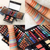180 Colors Eyes Shadow Blush Set Personalized Piano-shaped Makeup Palette Box