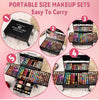 180 Colors Eyes Shadow Blush Set Personalized Piano-shaped Makeup Palette Box