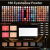 180 Colors Eyes Shadow Blush Set Personalized Piano-shaped Makeup Palette Box