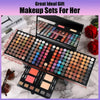 180 Colors Eyes Shadow Blush Set Personalized Piano-shaped Makeup Palette Box