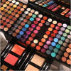 180 Colors Eyes Shadow Blush Set Personalized Piano-shaped Makeup Palette Box