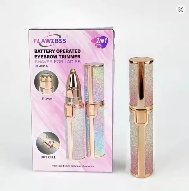 2 in 1 Cordless Hair Remover and Eyebrow Trimmer