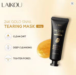 Gold Foil Snail Tear-Off Mask Hydrating