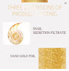 Gold Foil Snail Tear-Off Mask Hydrating