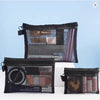 Transparent Mesh Cosmetics Storage Bag