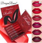6 Pcs Natural Charm Matte Lip Glaze Long Lasting Waterproof Lipstick