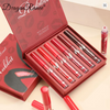 6 Pcs Natural Charm Matte Lip Glaze Long Lasting Waterproof Lipstick