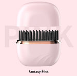 Portable Mini Hair Straightener Comb - Wireless, Multifunctional, Safe Hair Styling