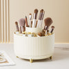 360° Rotating Makeup Brush Organizer